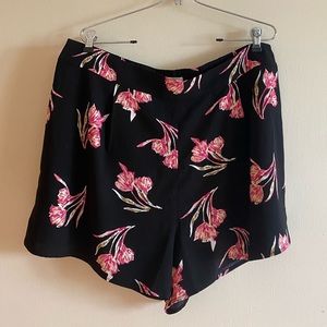 leith flowery dress shorts